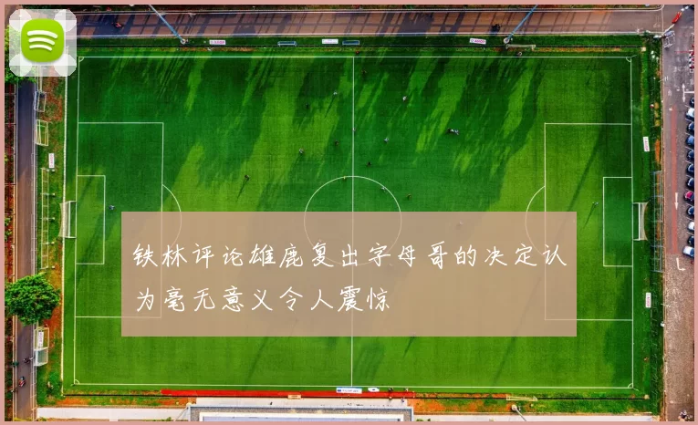铁林评论雄鹿复出字母哥的决定认为毫无意义令人震惊